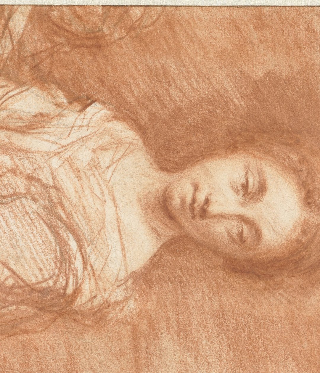 Portret van een onbekende jonge vrouw, ten halven lijve door Caspar Netscher