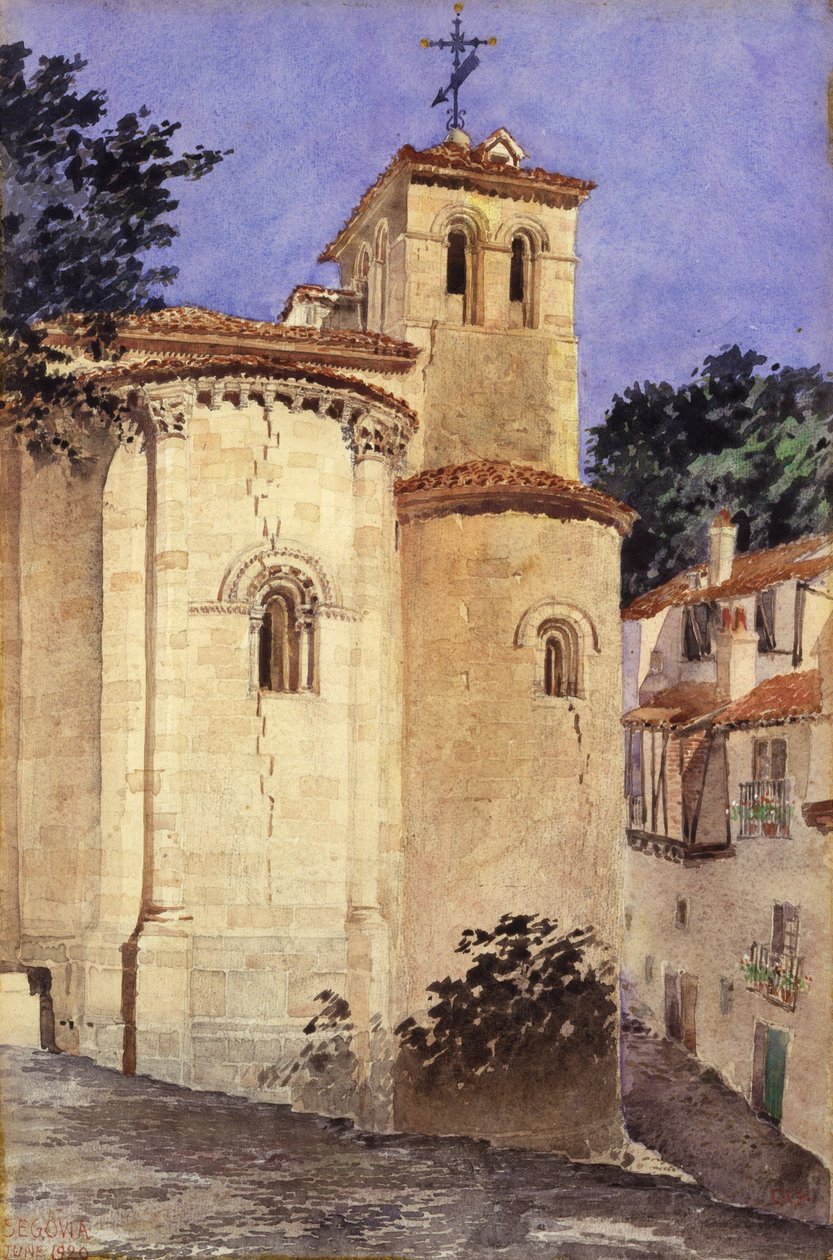 Kerk in Segovia, Spanje door Cass Gilbert