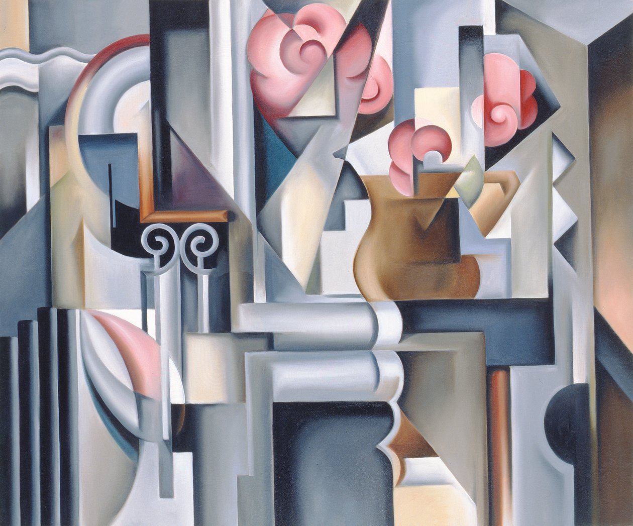 Stilleven met rozen door Catherine Abel