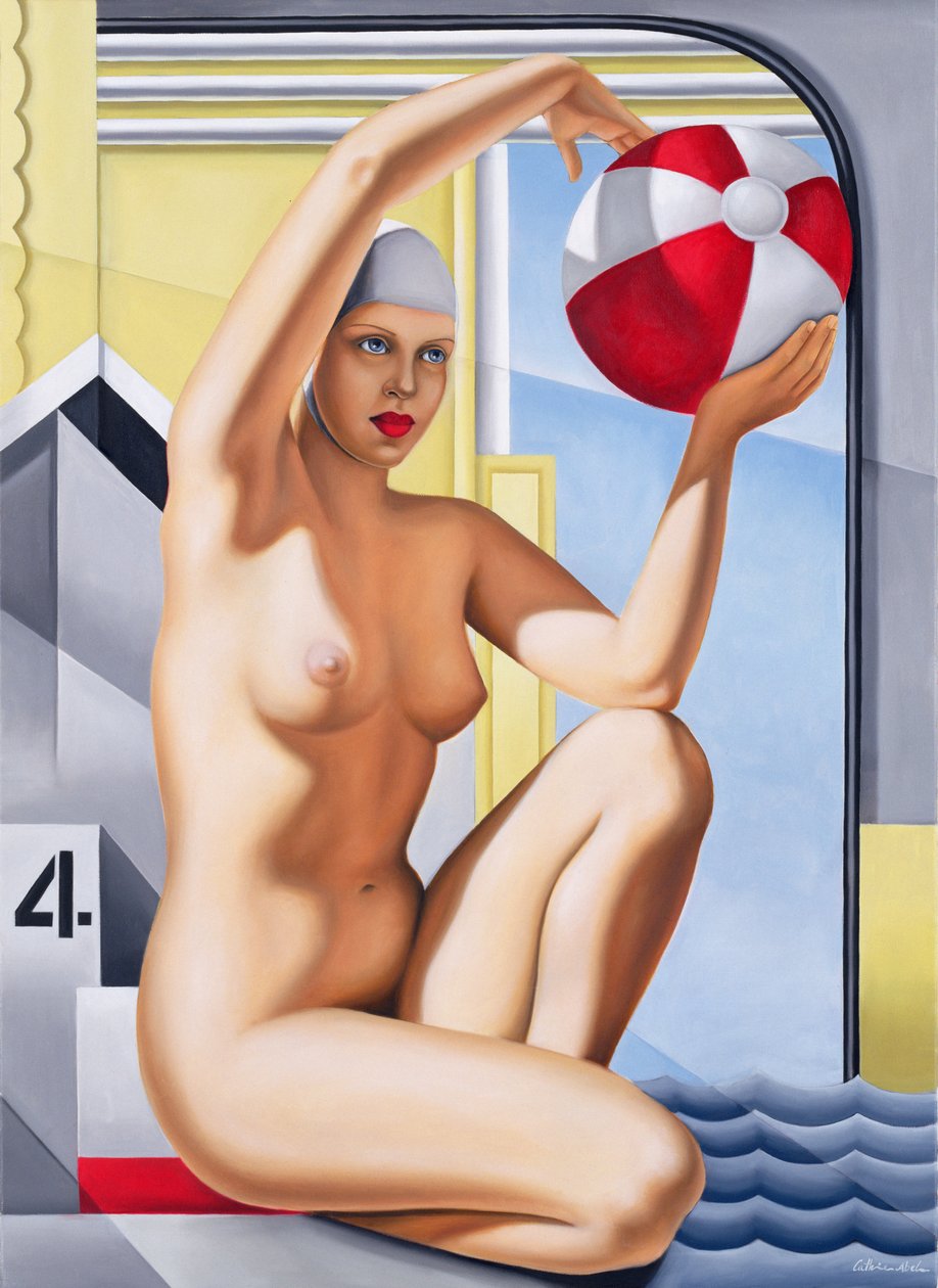 Zonaanbidder II door Catherine Abel