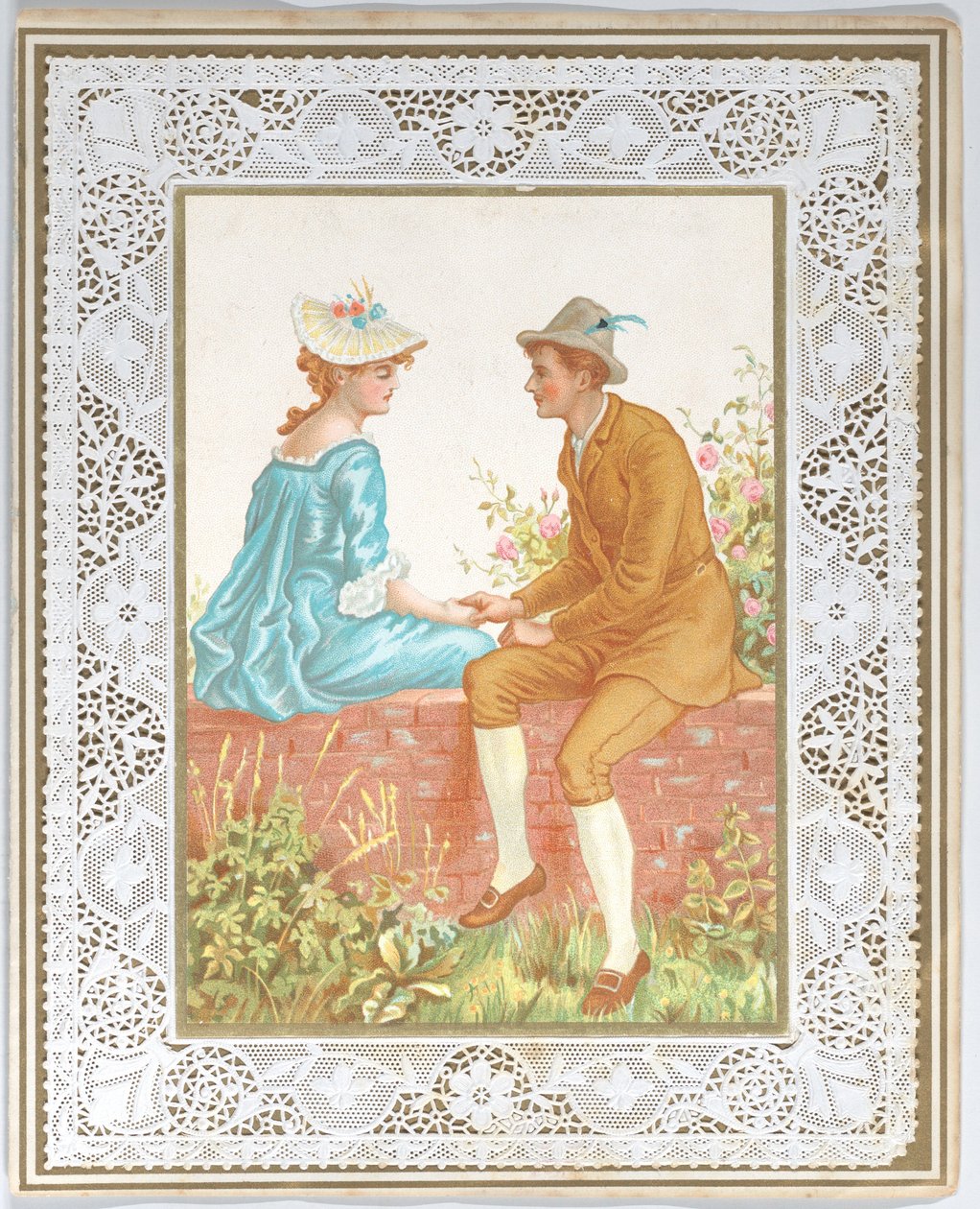 Valentijn, 1876 door Catherine Greenaway