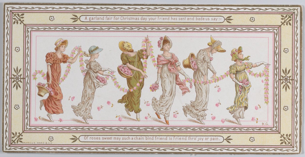 Valentijn, 1881 door Catherine Greenaway