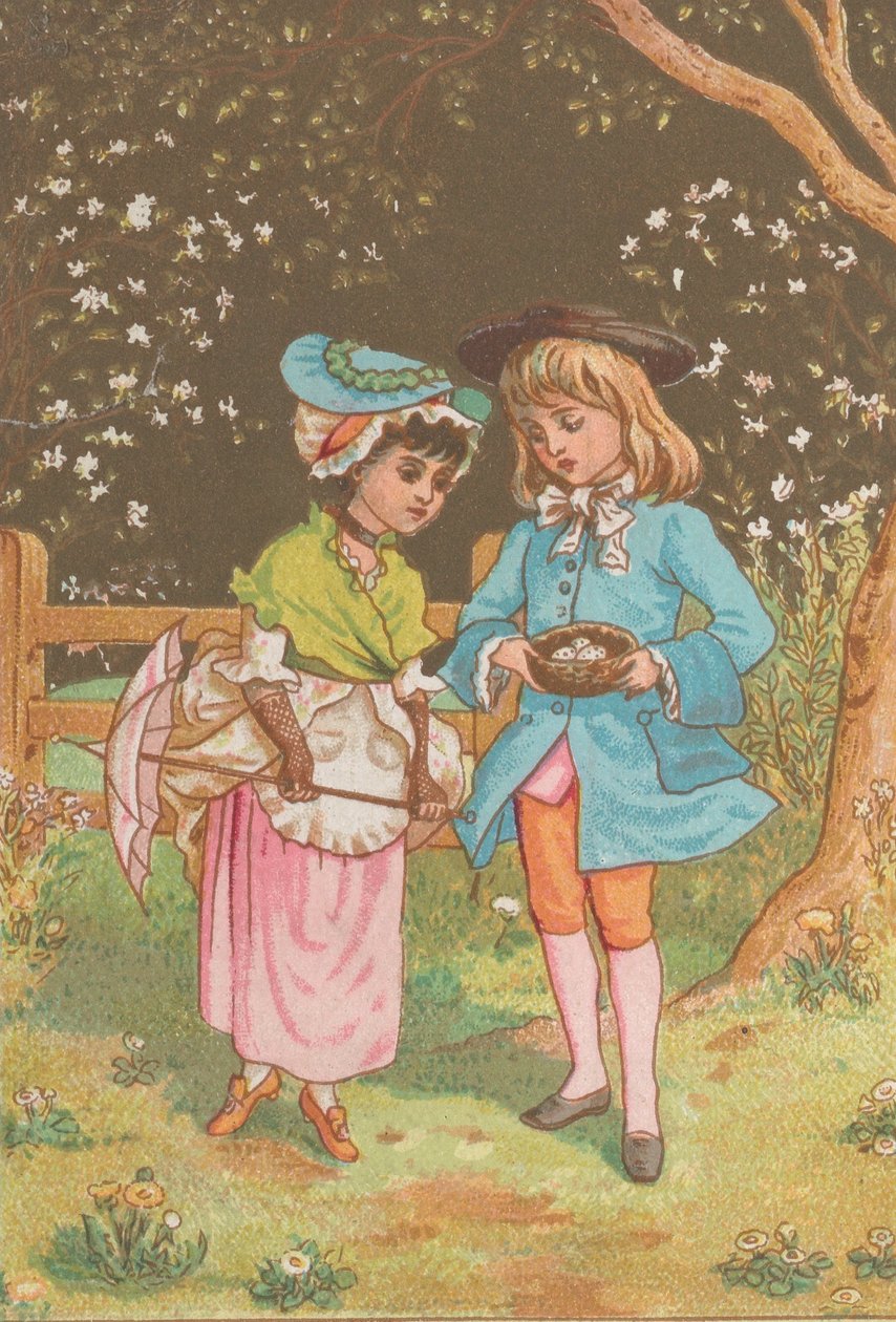 Valentine, ca. 1880 door Catherine Greenaway