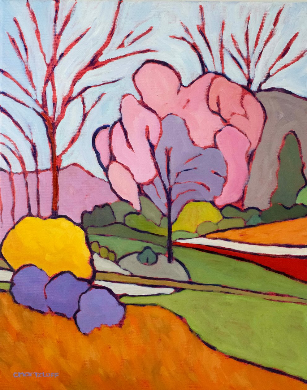 Lente Abstracties II door Catherine J Martzloff
