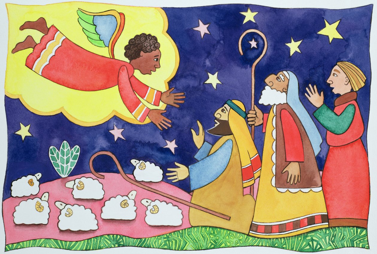 Aankondiging aan de Herders door Cathy Baxter