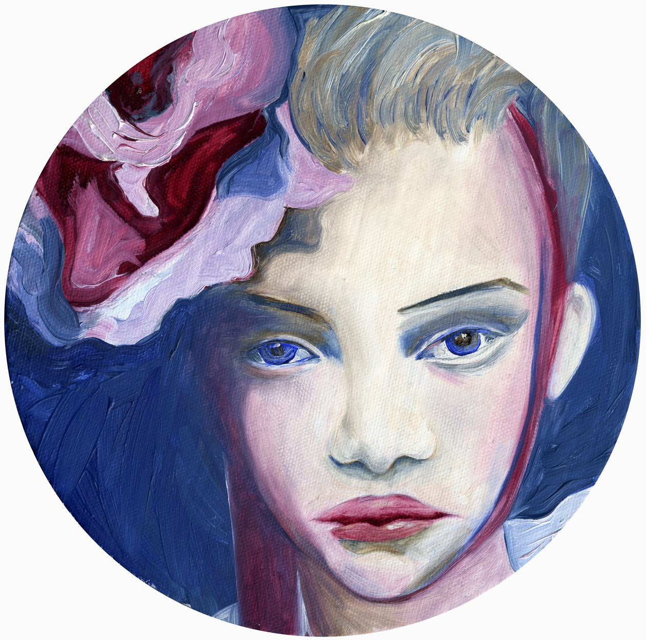 Empire Line, 2008 (olieverf op doek) door Cathy Lomax