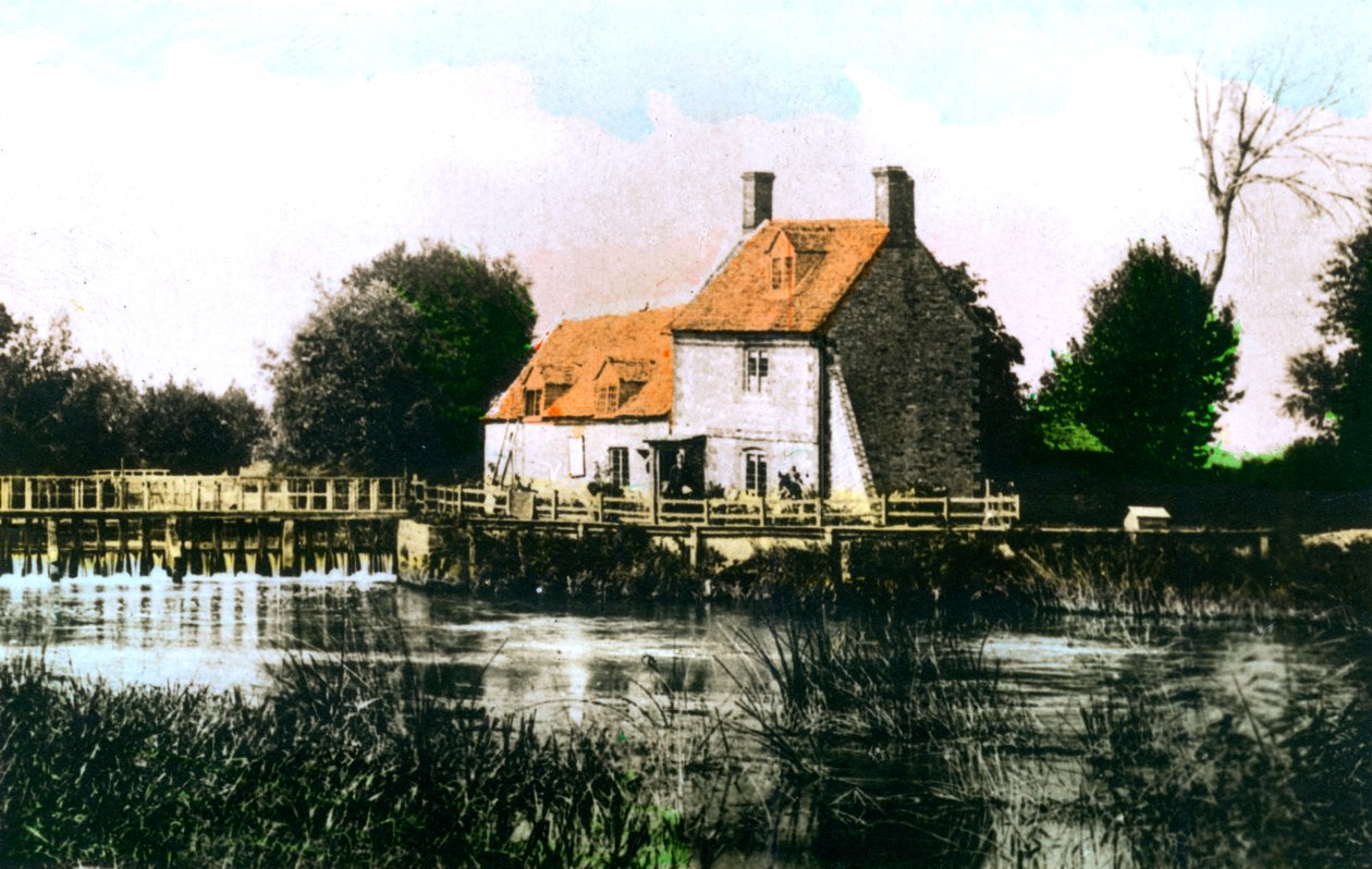 Rushey Weir, Rivier de Theems door Cavenders Ltd