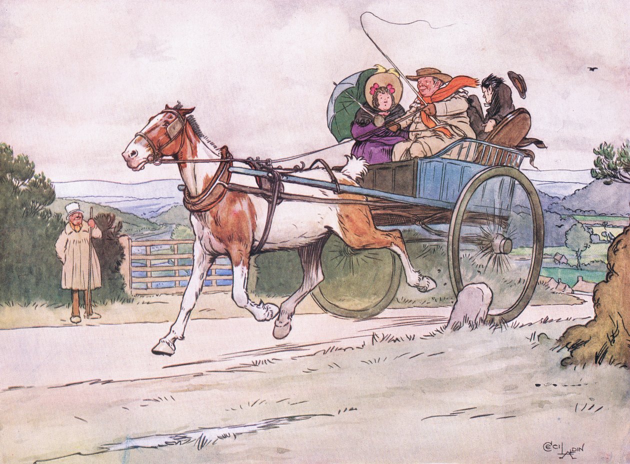 Ik reed de oude schimmel door Cecil Charles Windsor Aldin