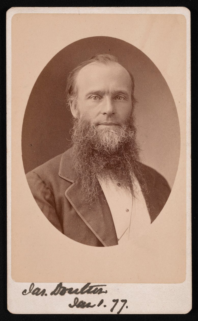 Portret van James Doulton, 1877 door Centennial Photographic Company