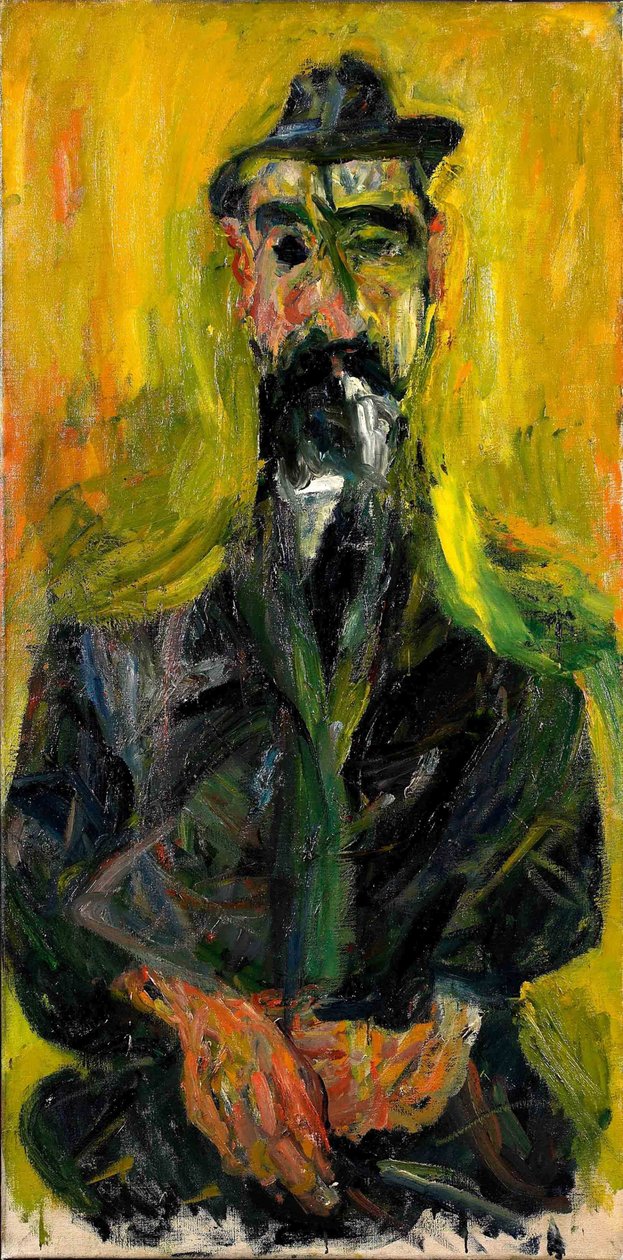 De man met de hoed door Chaim Soutine