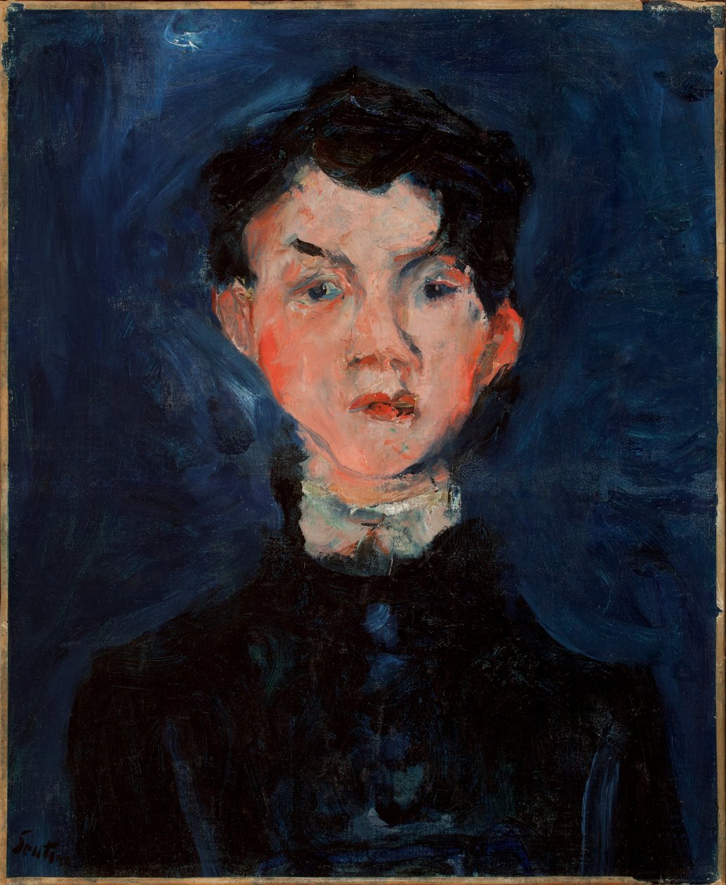 Portret van een jongen door Chaim Soutine