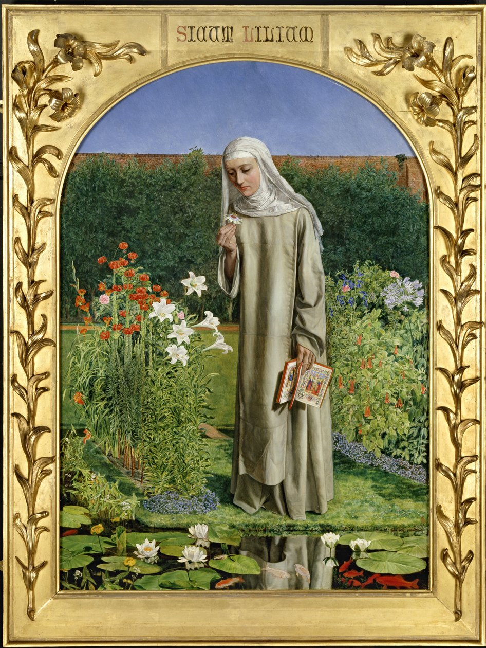 Kloostergedachten, 1850-51 door Charles Collins