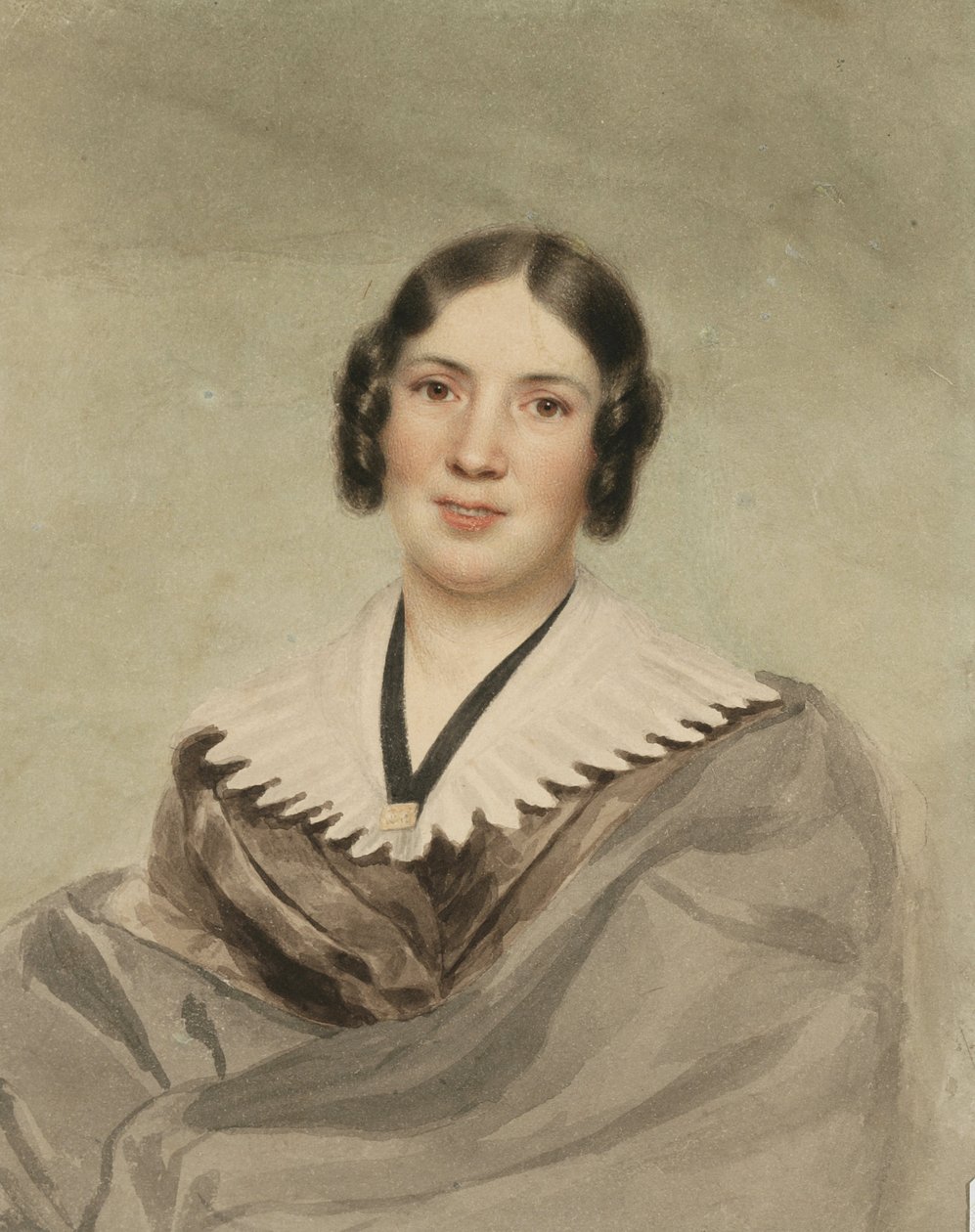 Mevrouw Thomas Ingham, 1837 door Charles Cromwell Ingham