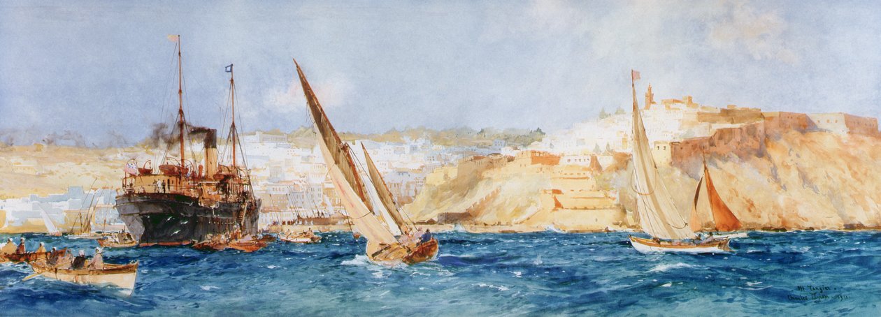 Tanger, 1911 door Charles Edward Dixon