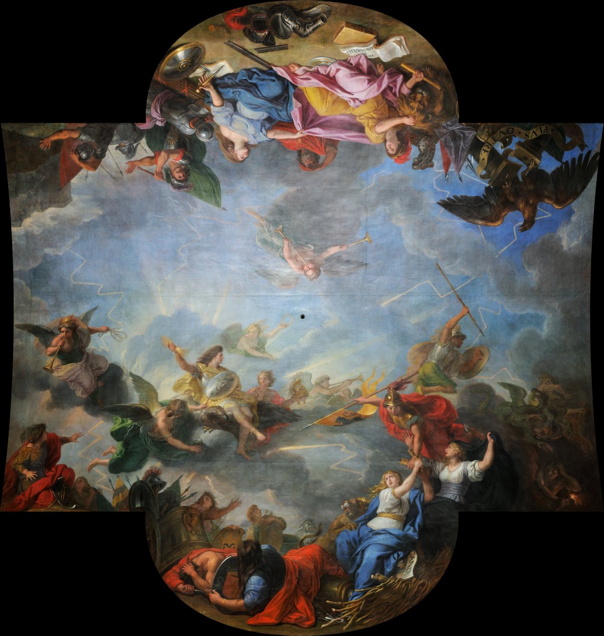 Inname van de stad en citadel van Gent in zes dagen, 1678 door Charles Le Brun