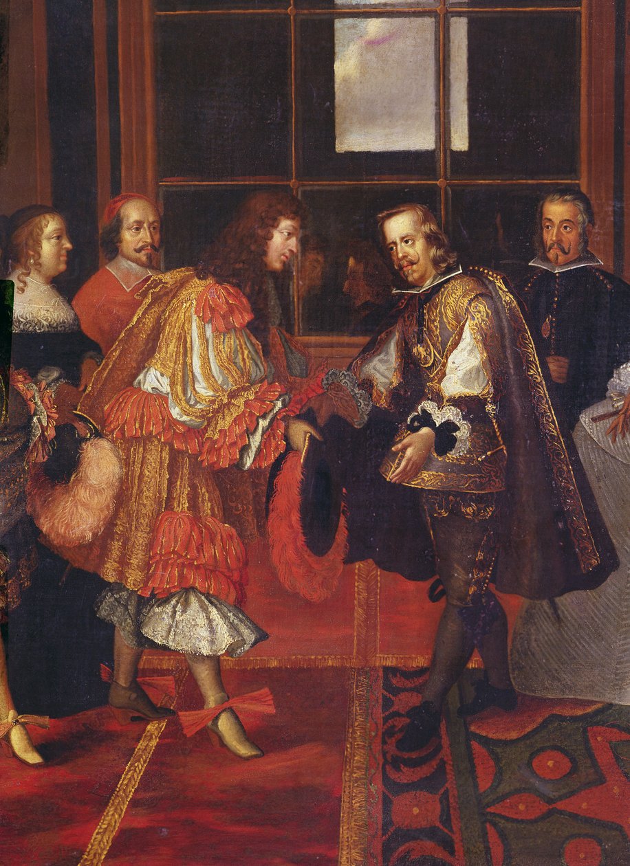 De Ontmoeting van Lodewijk XIV en Filips IV op het Ile des Faisans 7 ...