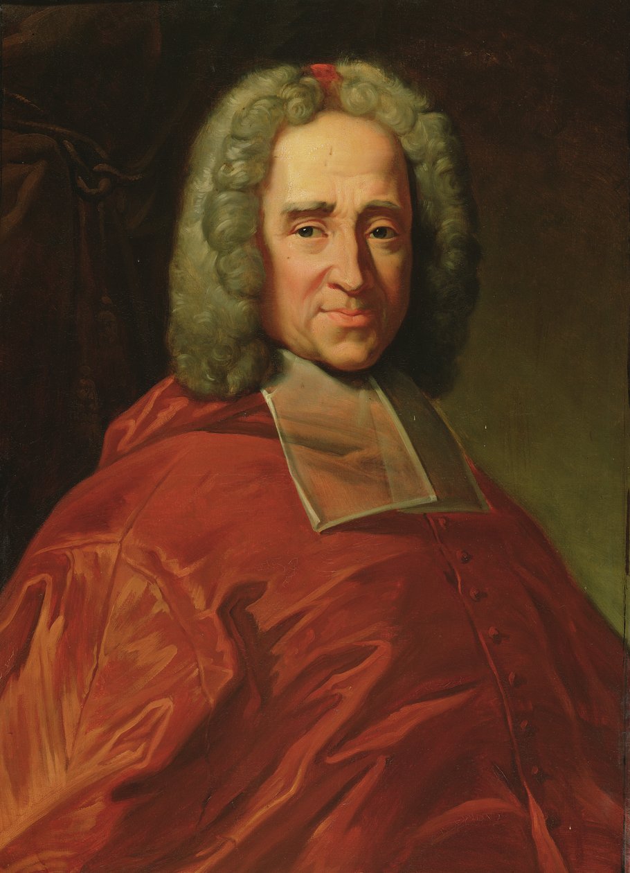 Kardinaal Guillaume Dubois (1656-1723) 1837 door Charles Lefebvre