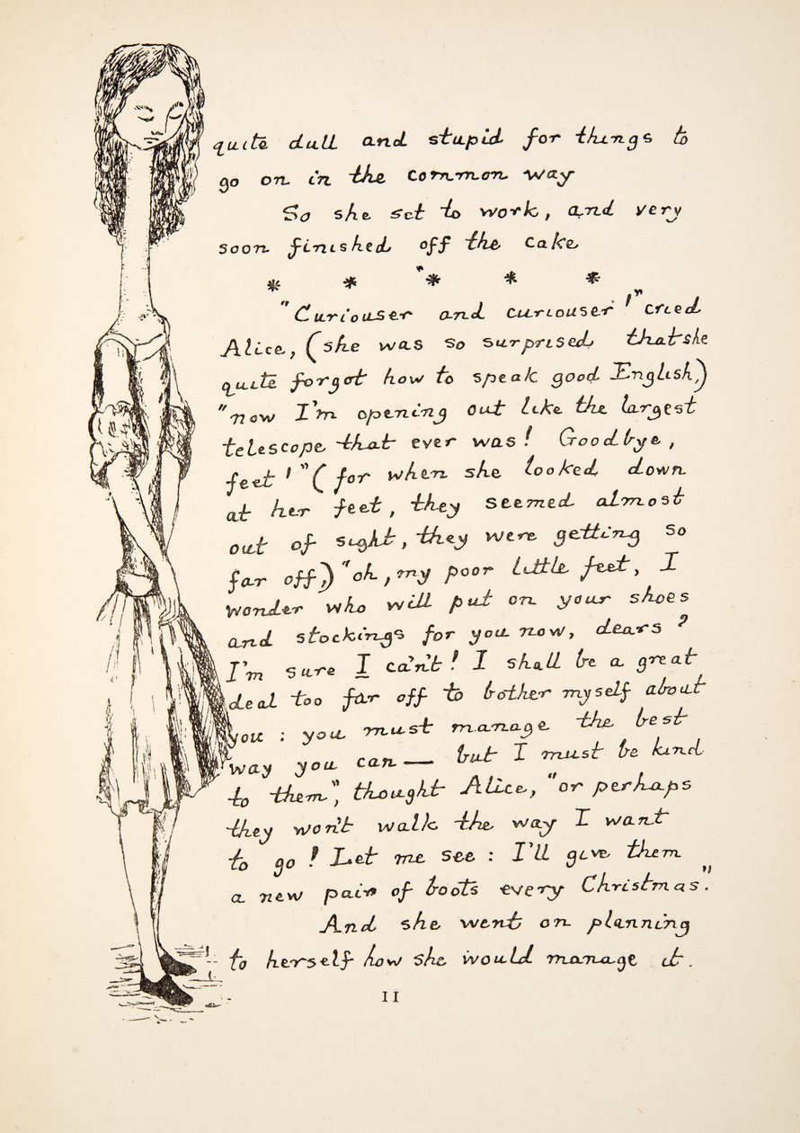 Steeds vreemder, illustratie uit Alice
