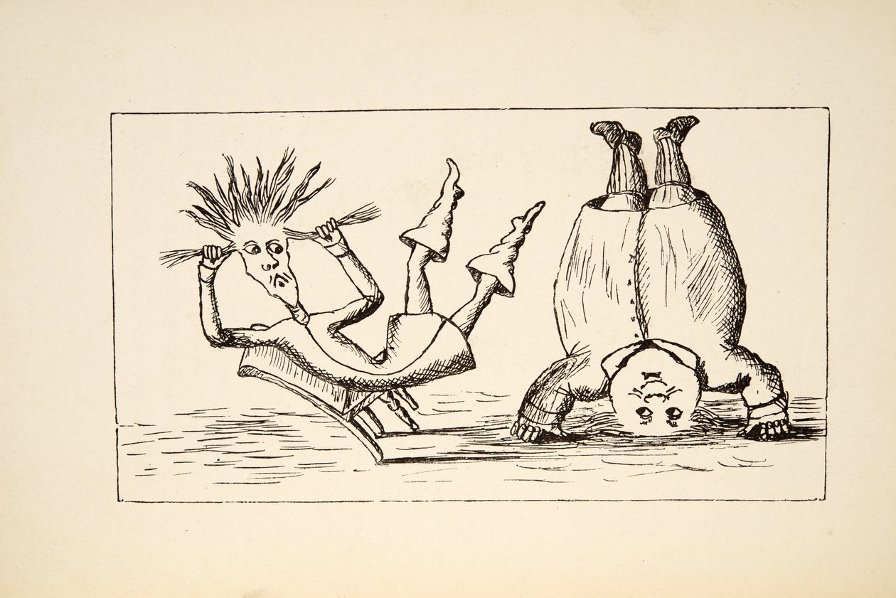 Vader William en de Jonge Man, illustratie uit Alice
