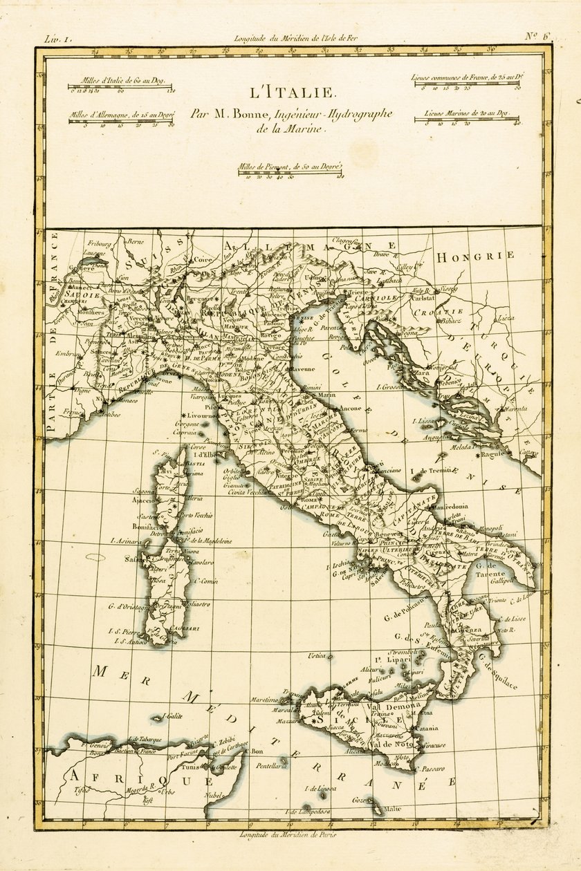 Italië, uit 