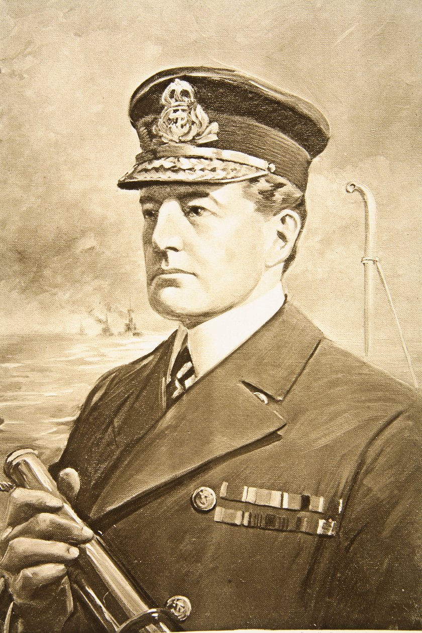 Vice-admiraal Sir David Beatty door Charles Mills Sheldon