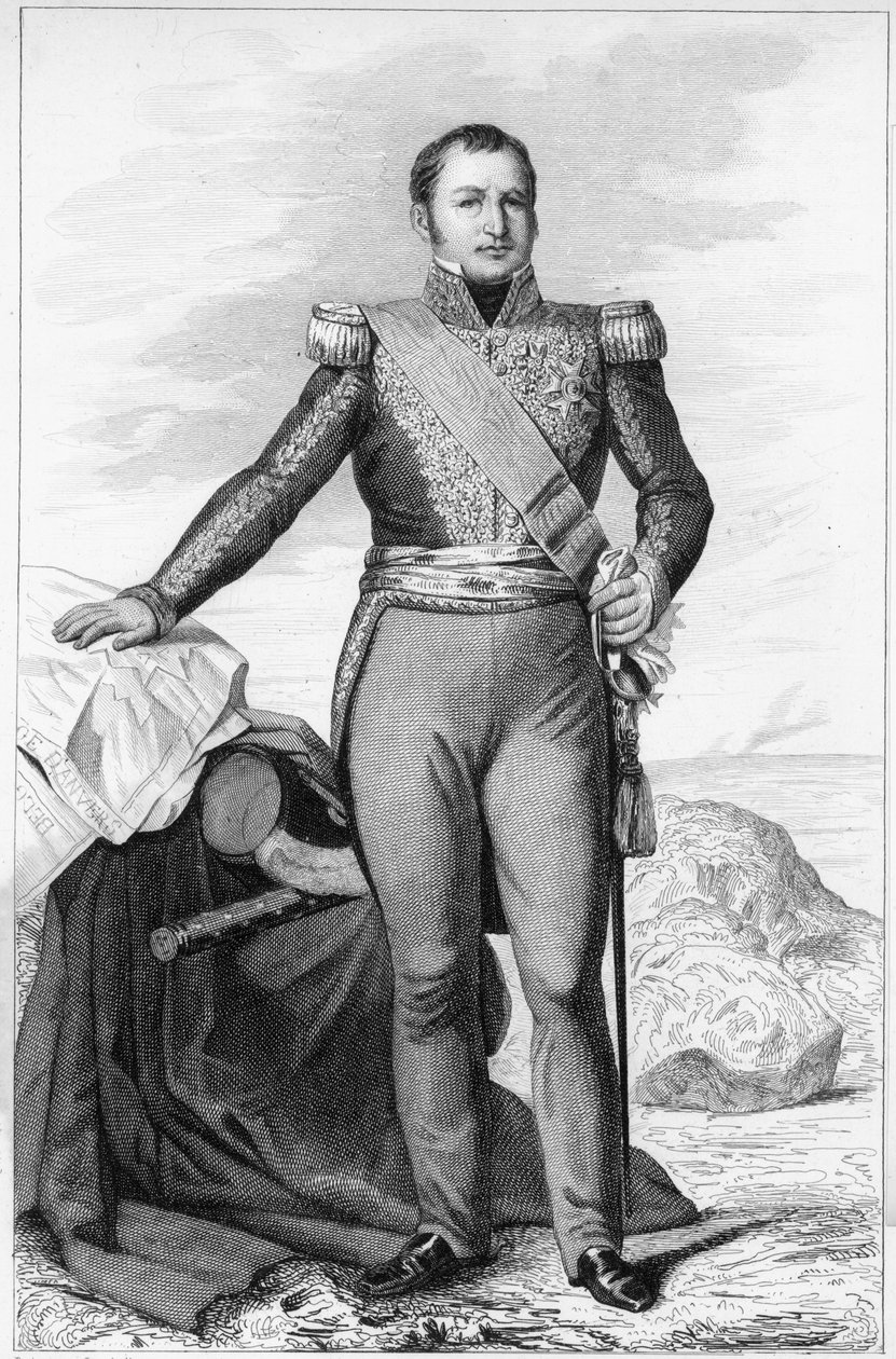 Etienne Maurice Gerard (1773-1852) door Charles Philippe Lariviere