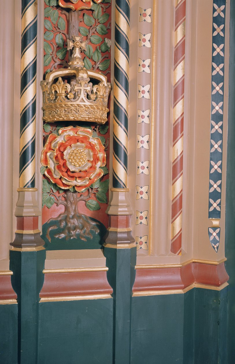 Detail van deurarchitectuur in de Koninklijke Galerij, ca.1841 door Charles Barry