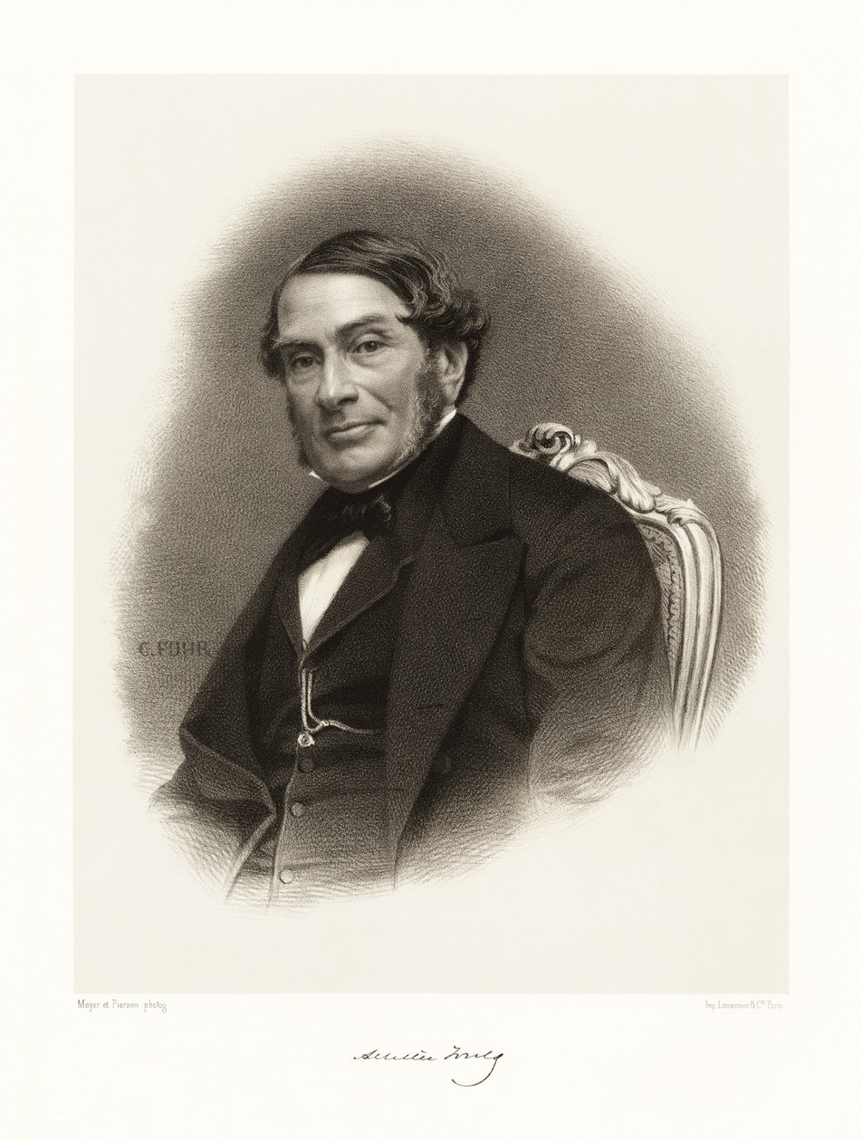 Achille Fould, 1865-66 door Charles Jeremie Fuhr