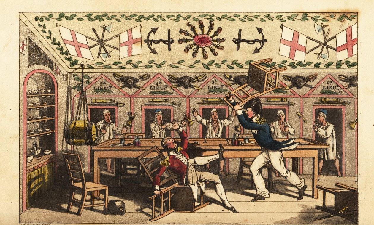 Lt door Charles (c.1797 1850) (after) Williams