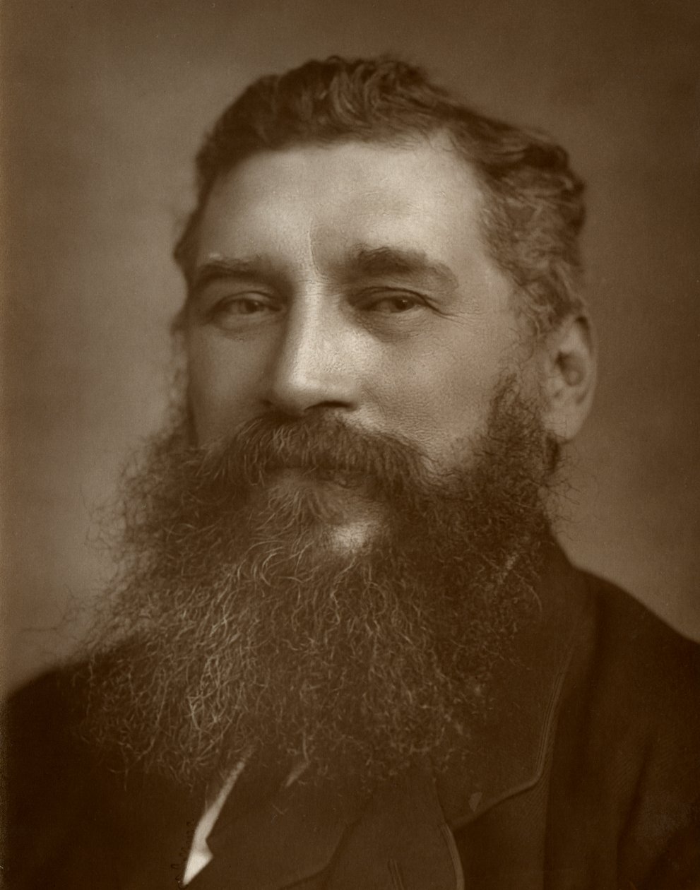 Joseph Knight, Britse schrijver en toneelcriticus, 1884 door Charles A. Long