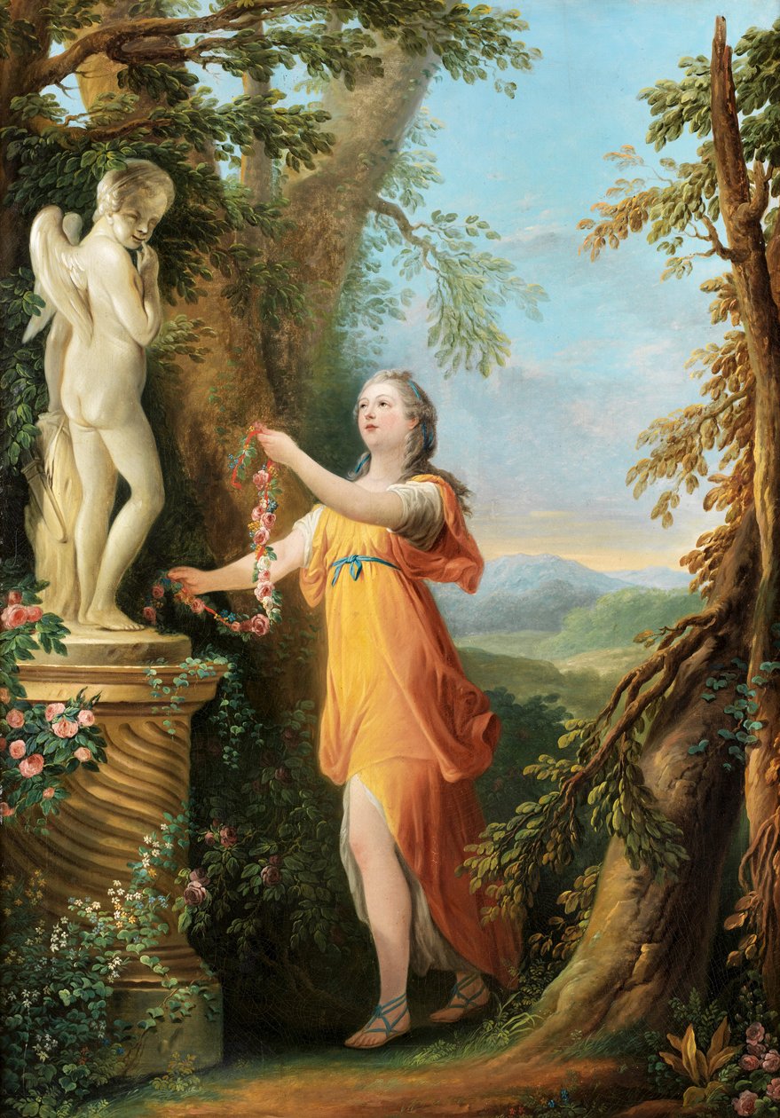 Charles André van Loo Opoffering voor de liefde door Charles André van Loo