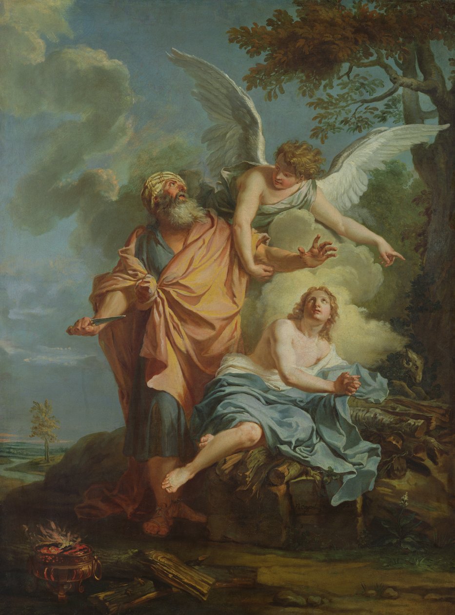 Abraham offert door Charles Antoine Coypel