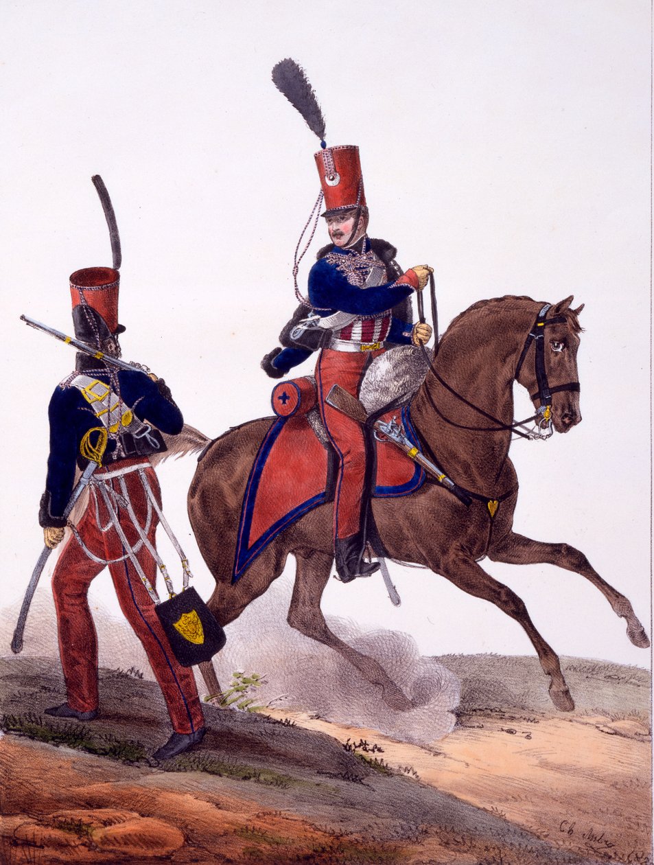 Uniformen van het 5e Huzarenregiment, uit 