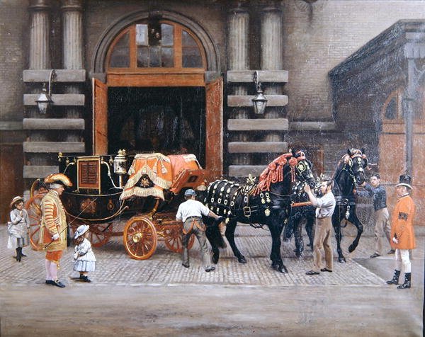 De Koets van de Meester van het Paard door Charles Augustus Henry Lutyens