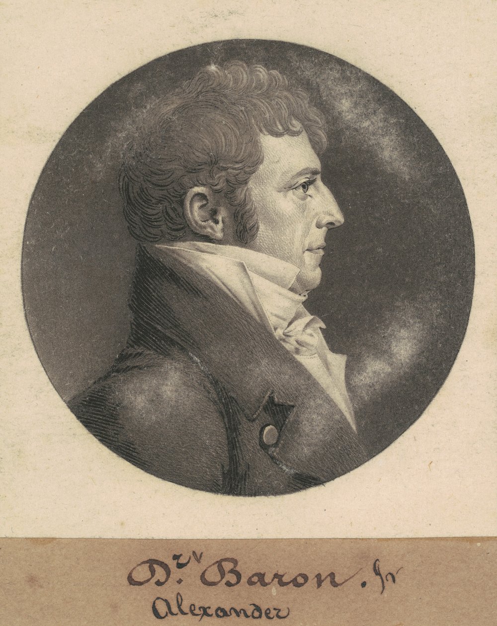 Alexander Baron, Jr. door Charles B. J. Févret de Saint Mémin