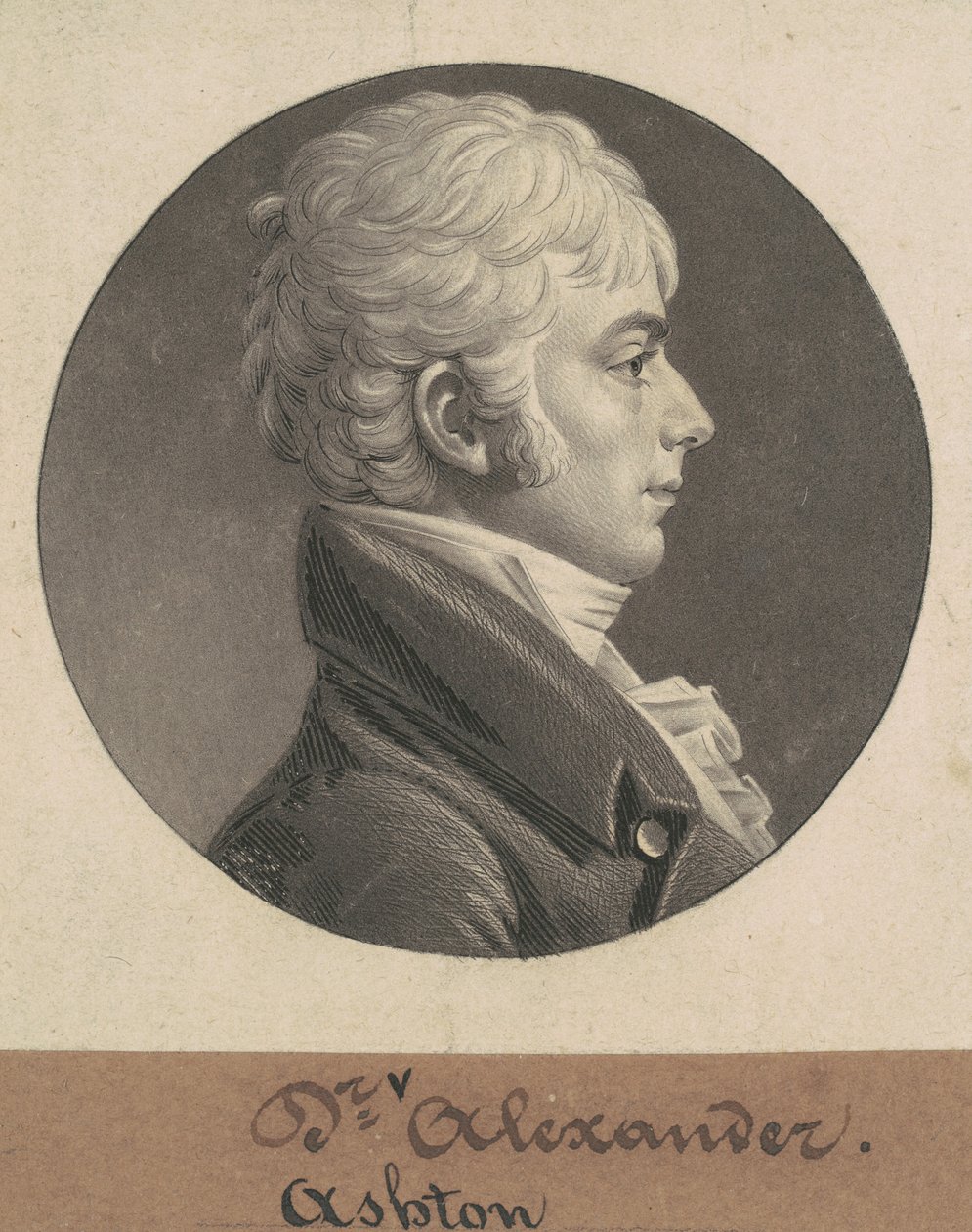 Ashton Alexander door Charles B. J. Févret de Saint Mémin