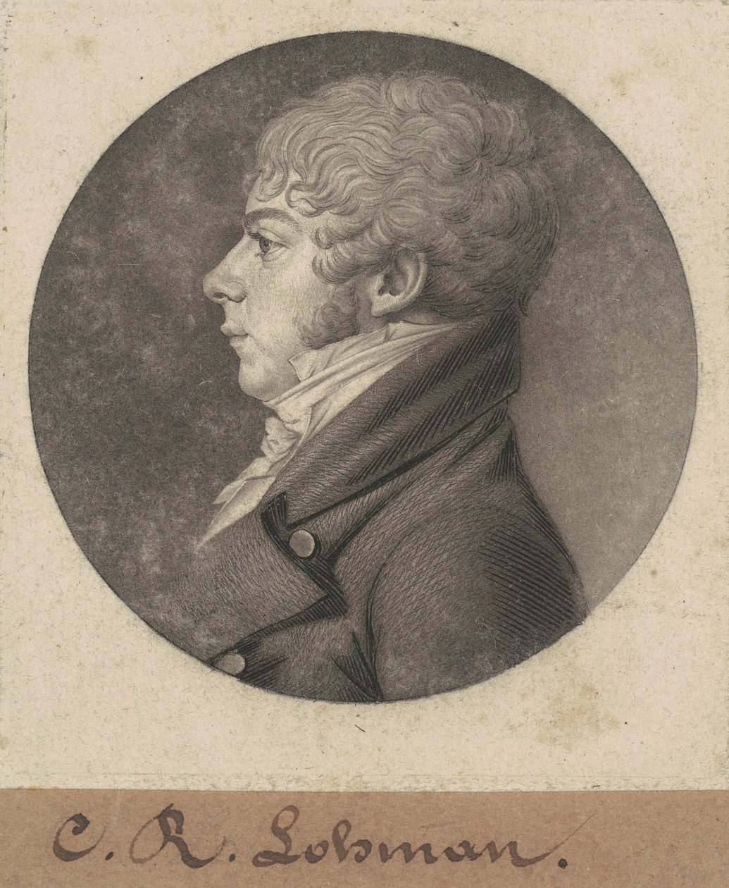 C. R. Lohman door Charles B. J. Févret de Saint Mémin