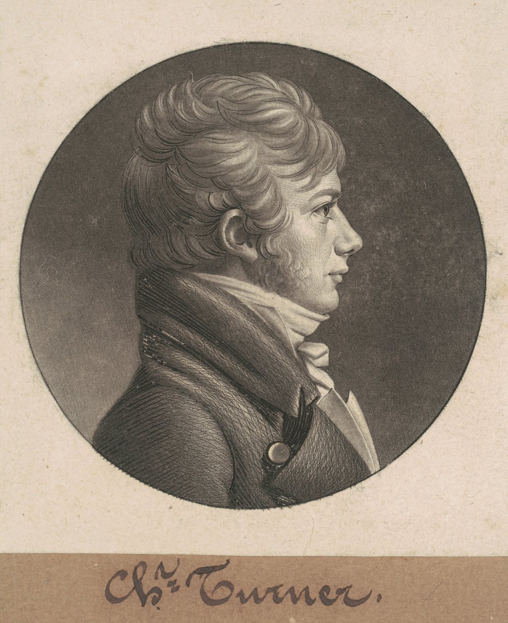Charles Turner door Charles B. J. Févret de Saint Mémin