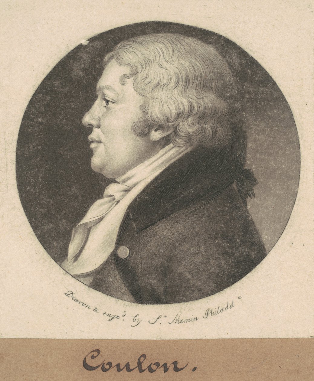 Coulon door Charles B. J. Févret de Saint Mémin