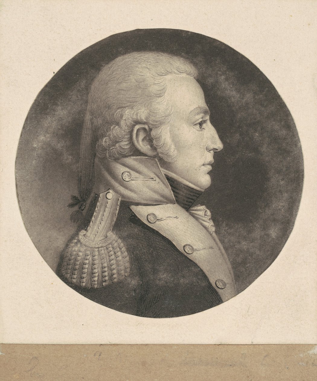 Daniel Carmick door Charles B. J. Févret de Saint Mémin