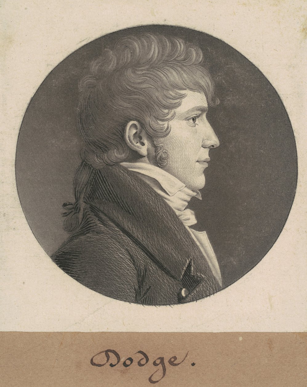 Dodge door Charles B. J. Févret de Saint Mémin