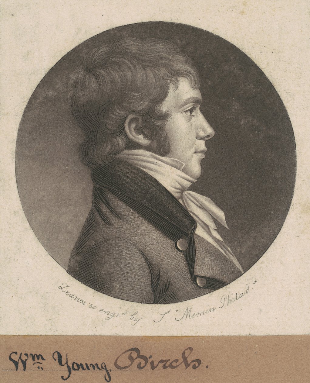 George Pepper door Charles B. J. Févret de Saint Mémin