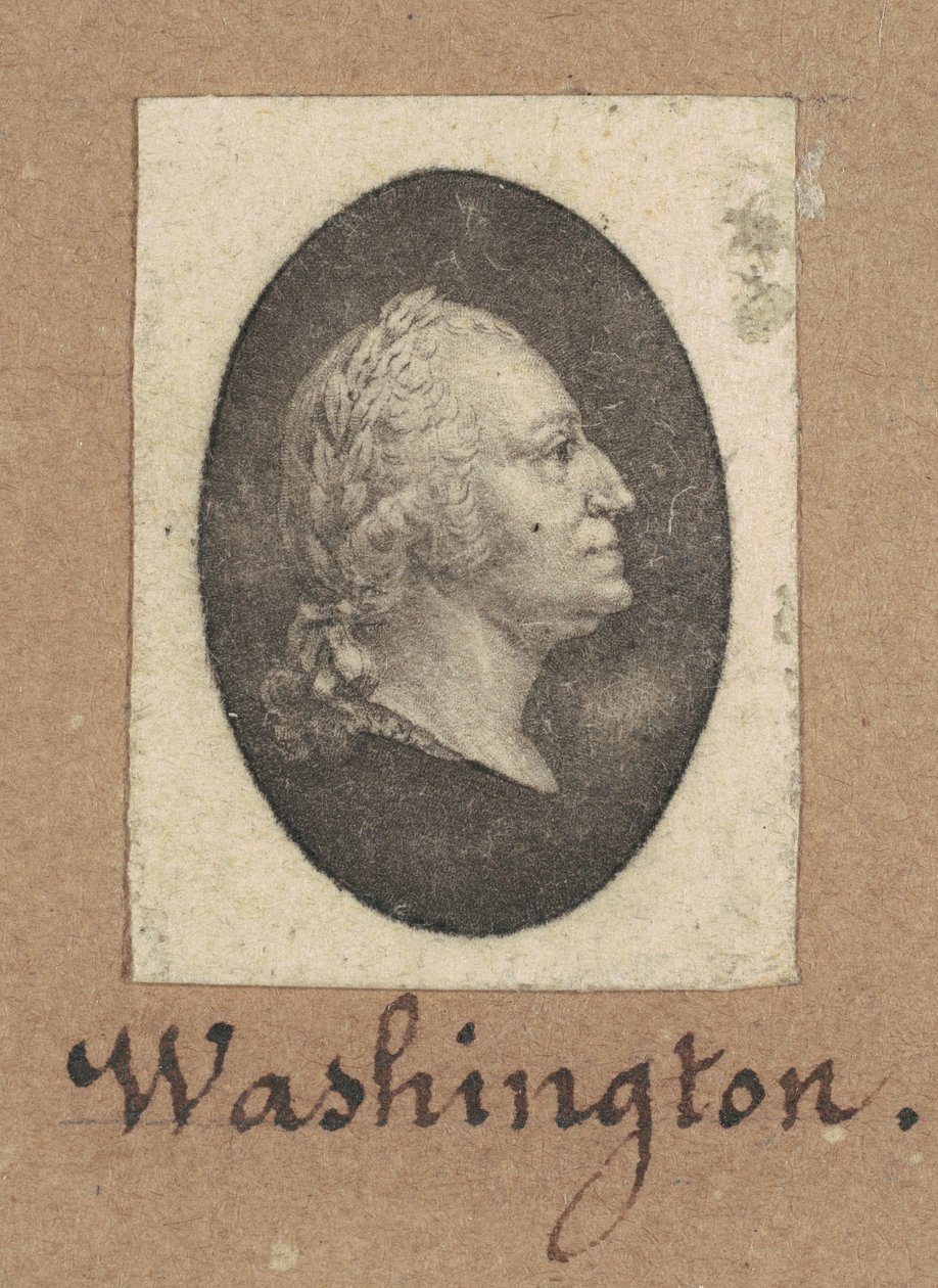 George Washington door Charles B. J. Févret de Saint Mémin