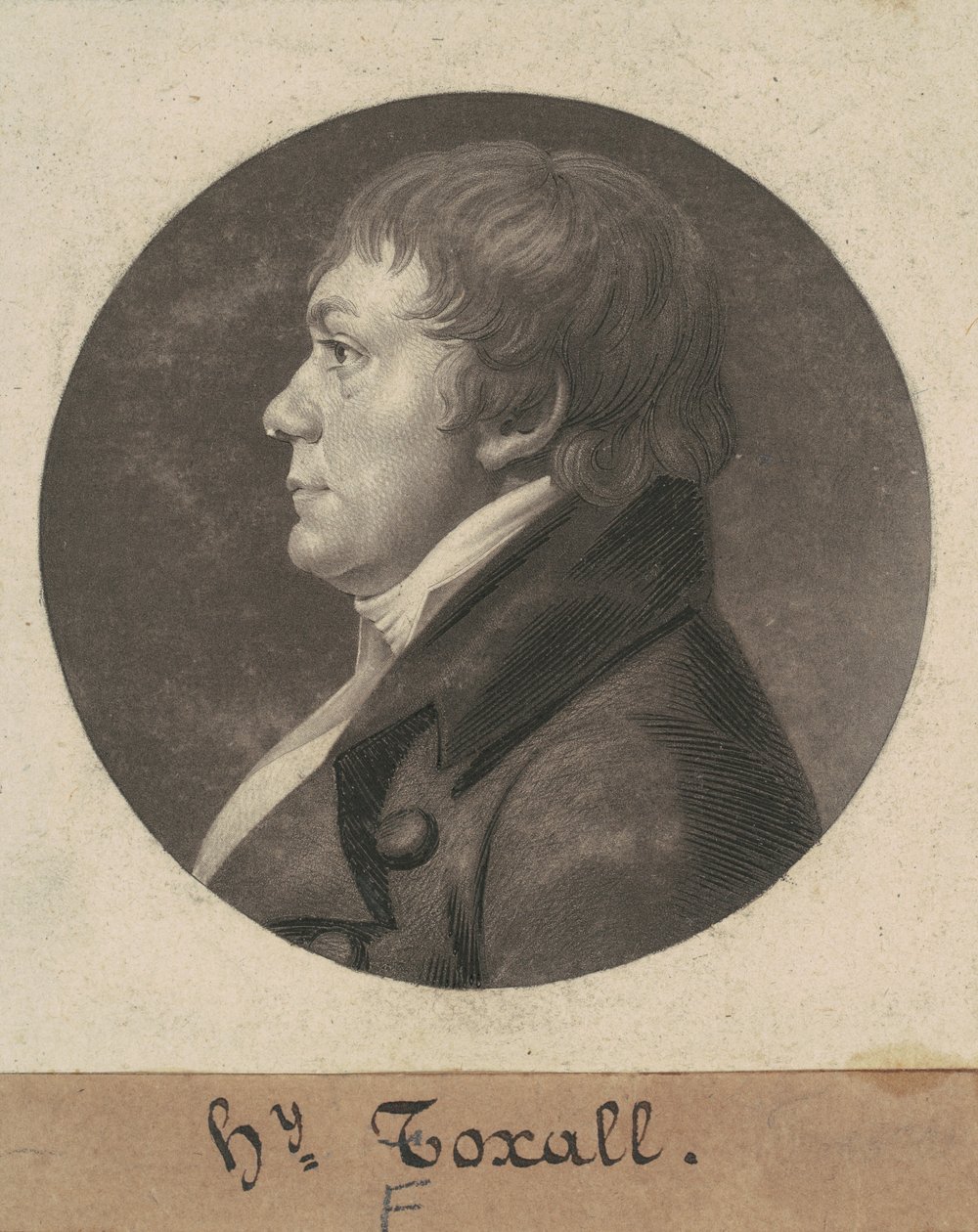 Henry Foxall door Charles B. J. Févret de Saint Mémin