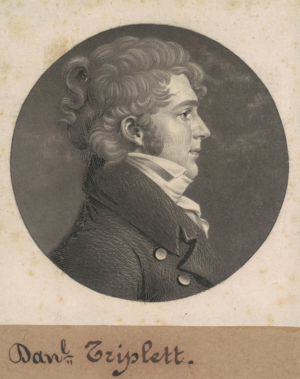 J. N. Luckett door Charles B. J. Févret de Saint Mémin