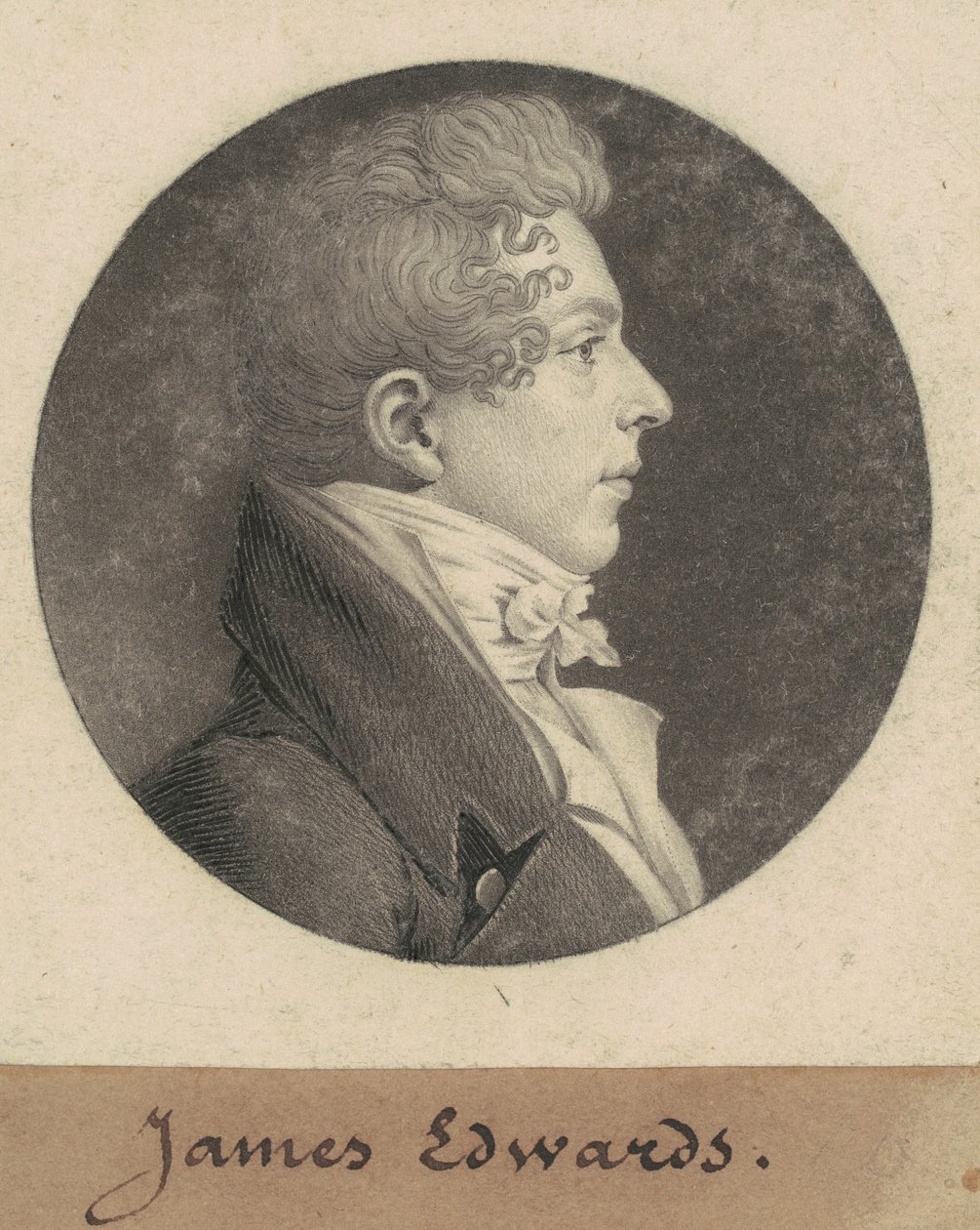 James Edwards door Charles B. J. Févret de Saint Mémin
