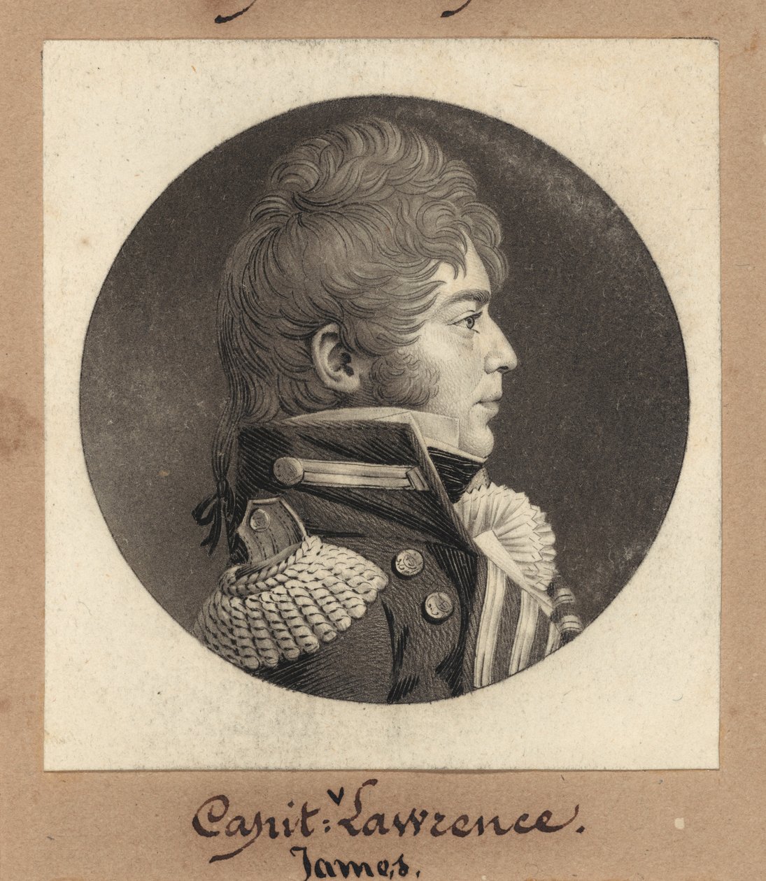 James Lawrence door Charles B. J. Févret de Saint Mémin