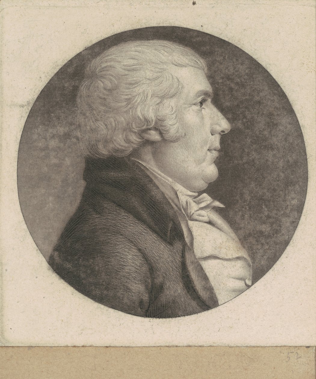 James Riddle door Charles B. J. Févret de Saint Mémin
