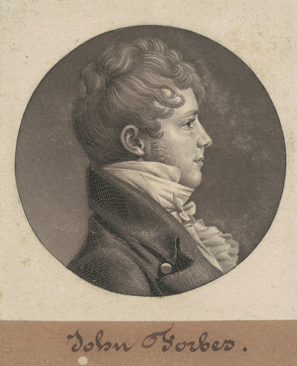 John Goddard door Charles B. J. Févret de Saint Mémin