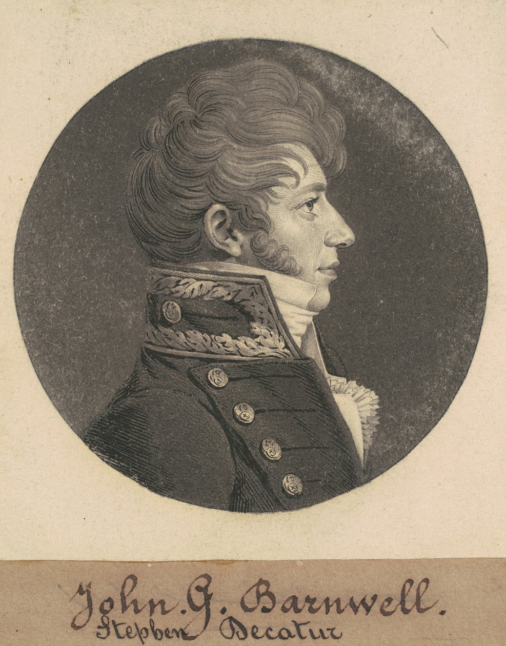 John Green door Charles B. J. Févret de Saint Mémin